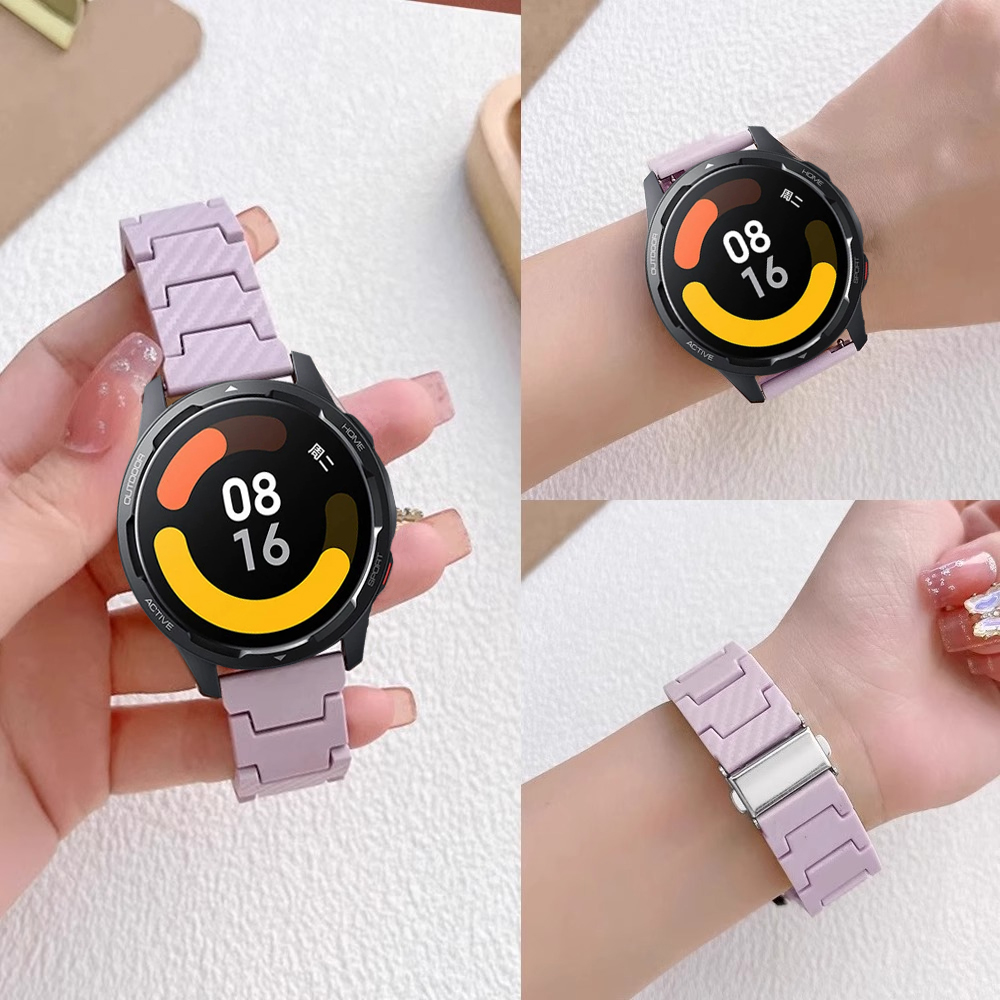 Xiaomi Smartwatch S4 Accessories - Carbon Fiber Strap For Xiaomi Mi