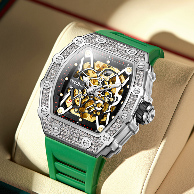 Smartwatch Ac - New 2022 Diamond Watch Men Brand