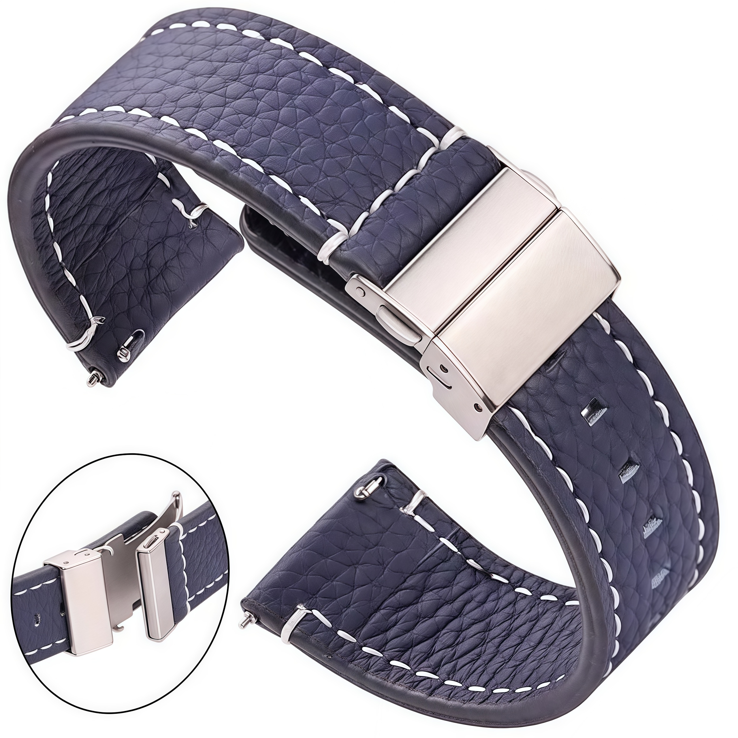 Nylon Nato Strap - Genuin Leather Watchbands For Samsung Galaxy
