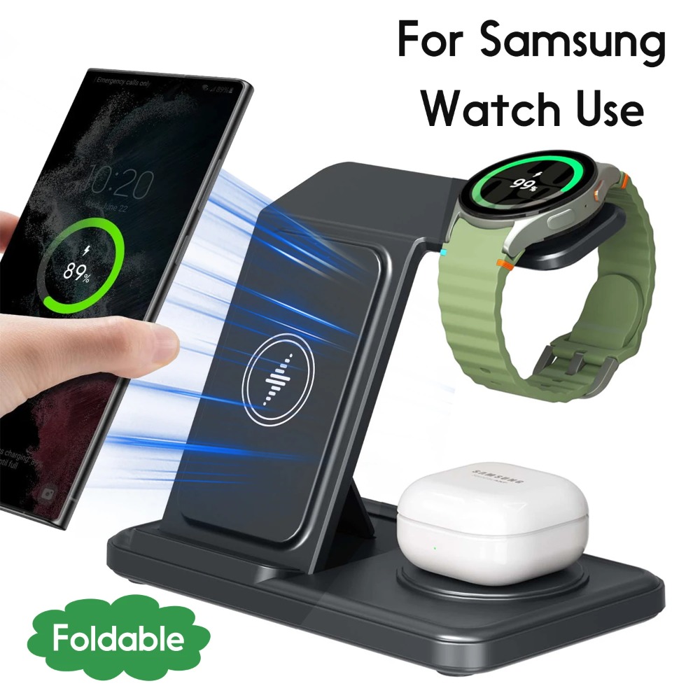 Smartwatch Ac - 3 in 1 Wireless Charger Stand