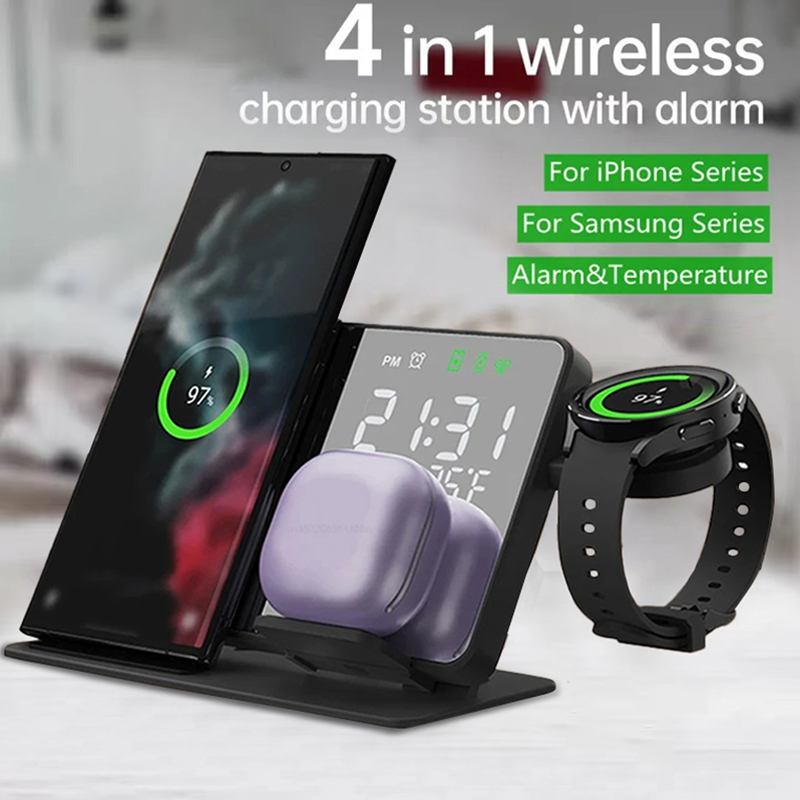 Wireless Charger Alarm Clock S - Smartwatch Ac recensie en prijs