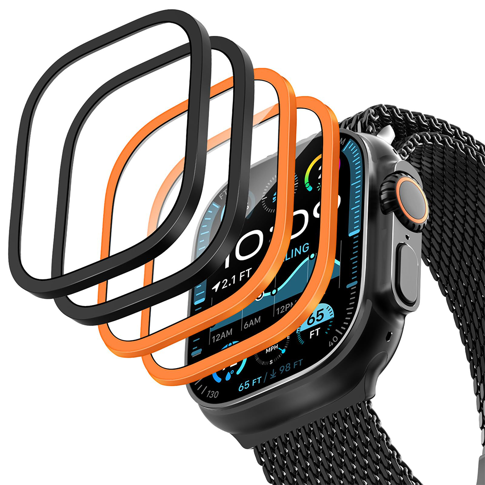 2PCS Titanium Metal Frame for  - Smartwatch Watch Accessories For Women recensie en prijs