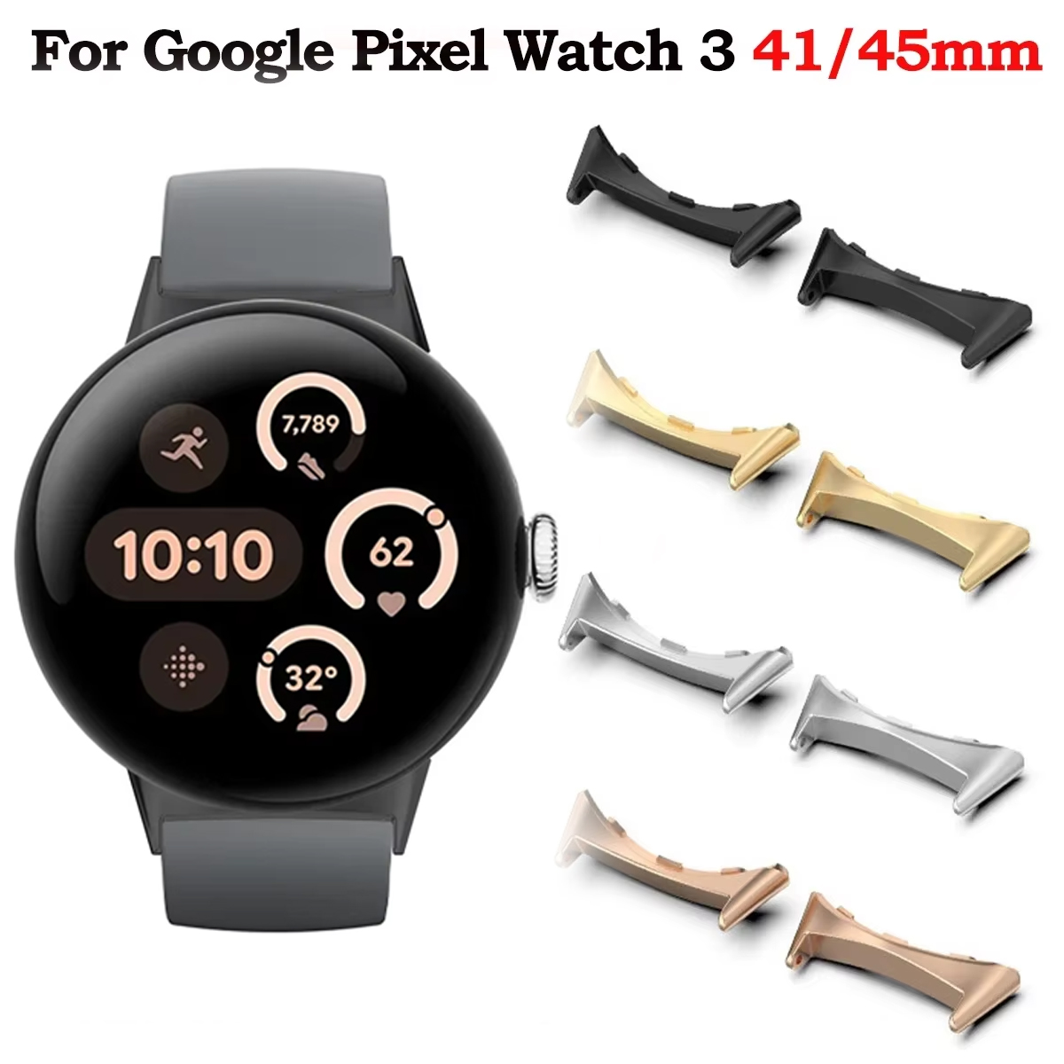2pcs Watch Strap Connector Ada - Smartwatch Straps & Accessories recensie en prijs