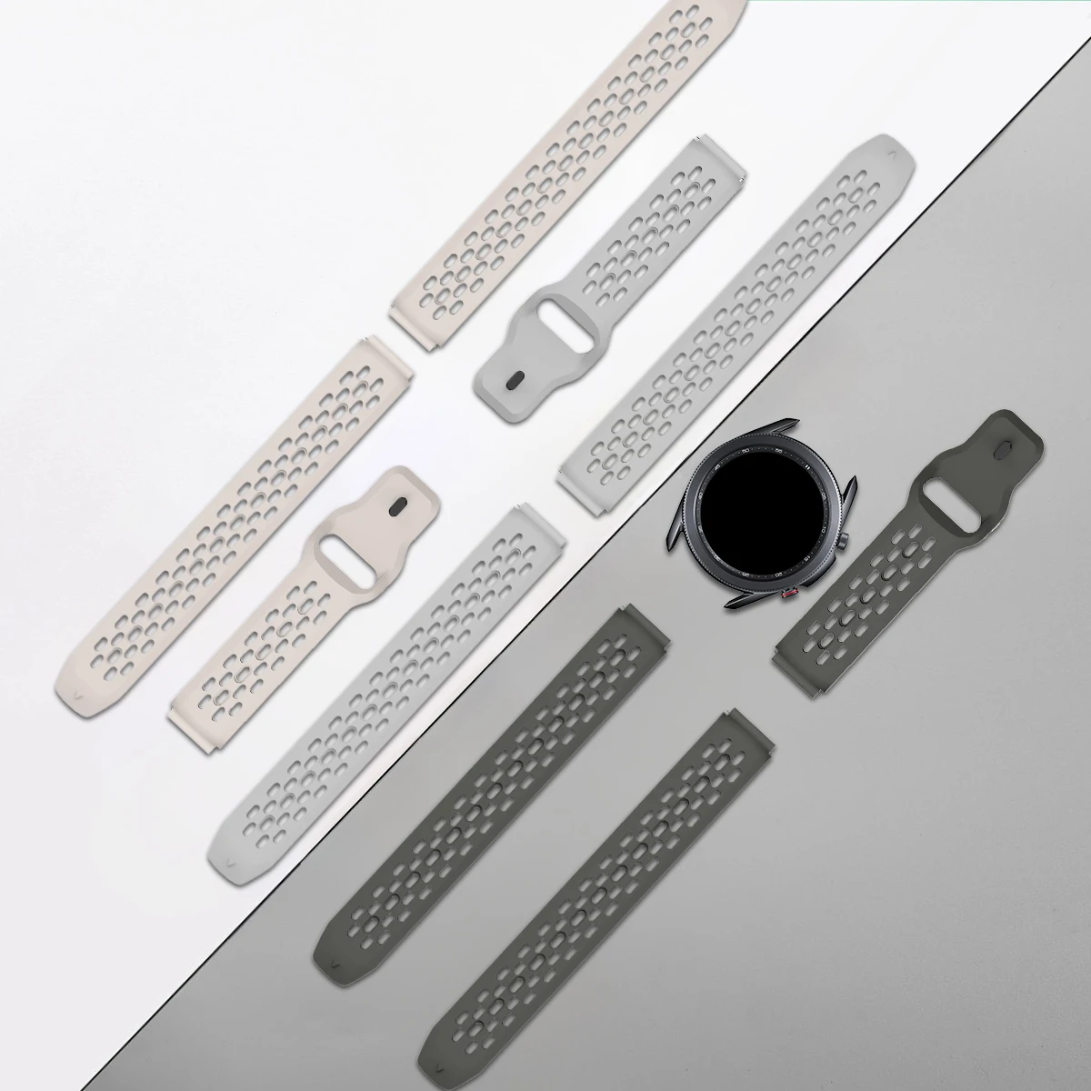 18mm 20mm 22mm Silicone Strap  - Nylon Nato Strap recensie en prijs