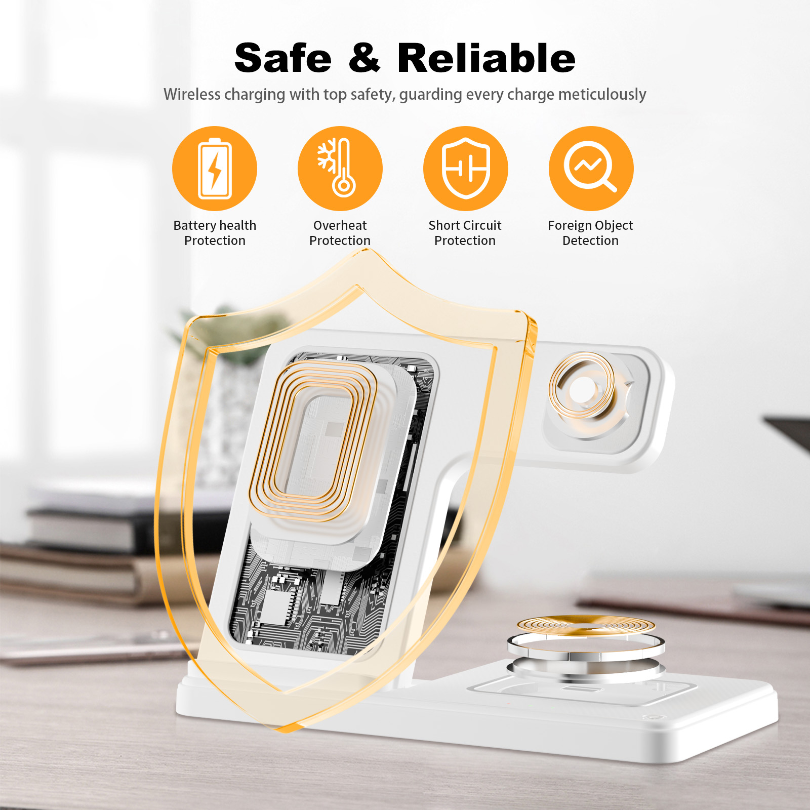 15W Magnetic Wireless Charger  - Smartwatch Ac recensie en prijs