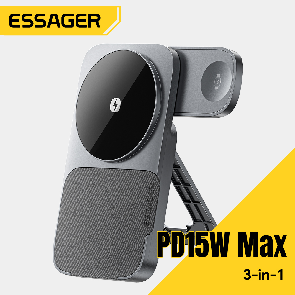 Essager 3-in-1 Portable Foldin - Smartwatch Ac recensie en prijs
