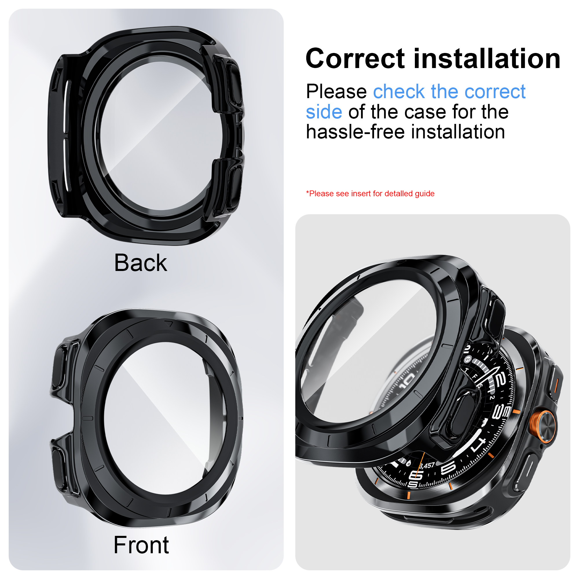 Case for Samsung Galaxy Watch  - Samsung Smartwatch Accessories recensie en prijs
