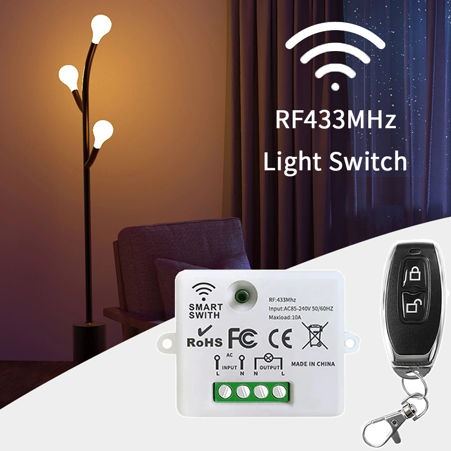 RF 433MHz Wireless Remote Cont - Smart Accessories recensie en prijs