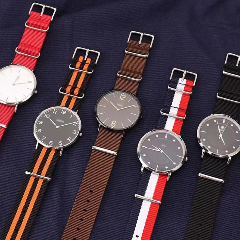 18/20/22/24mm Cambos Stripes S - Nylon Nato Strap recensie en prijs