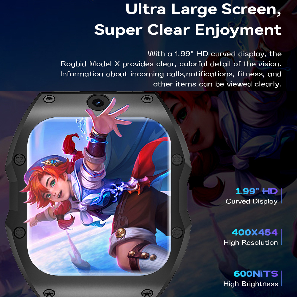 Rogbid Model X 4G Android Smar - Smartwatch X recensie en prijs