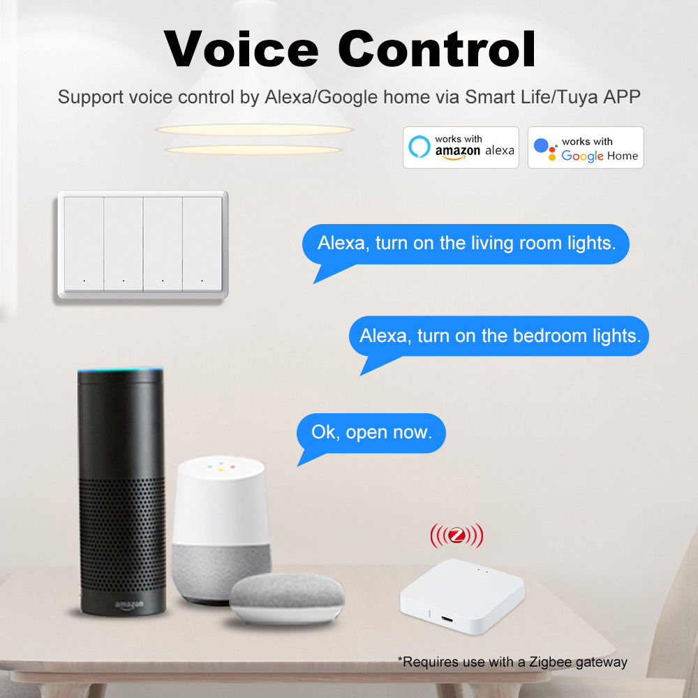 Manhot Smart zigbee Switch No  - Smart Accessories recensie en prijs