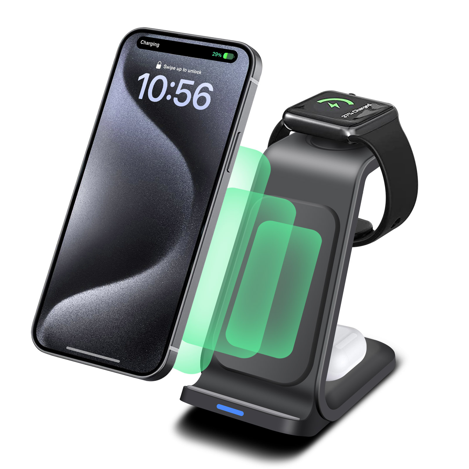 3 in 1 Charging Station for iP - Smartwatch X recensie en prijs