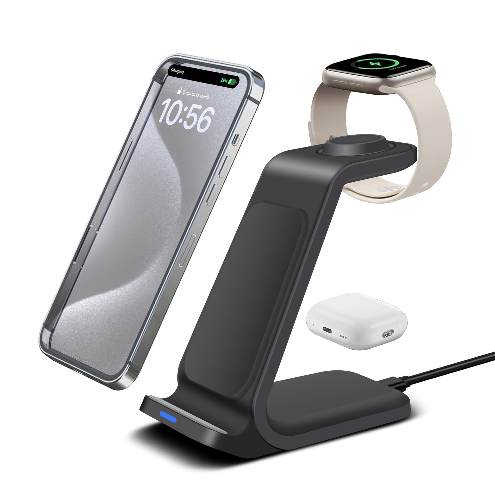 3 in 1 Charging Station for iP - Smartwatch X recensie en prijs