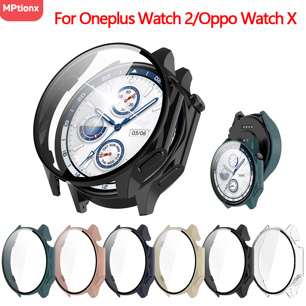 PC Case+Glass for Oneplus Watc - Smartwatch X recensie en prijs