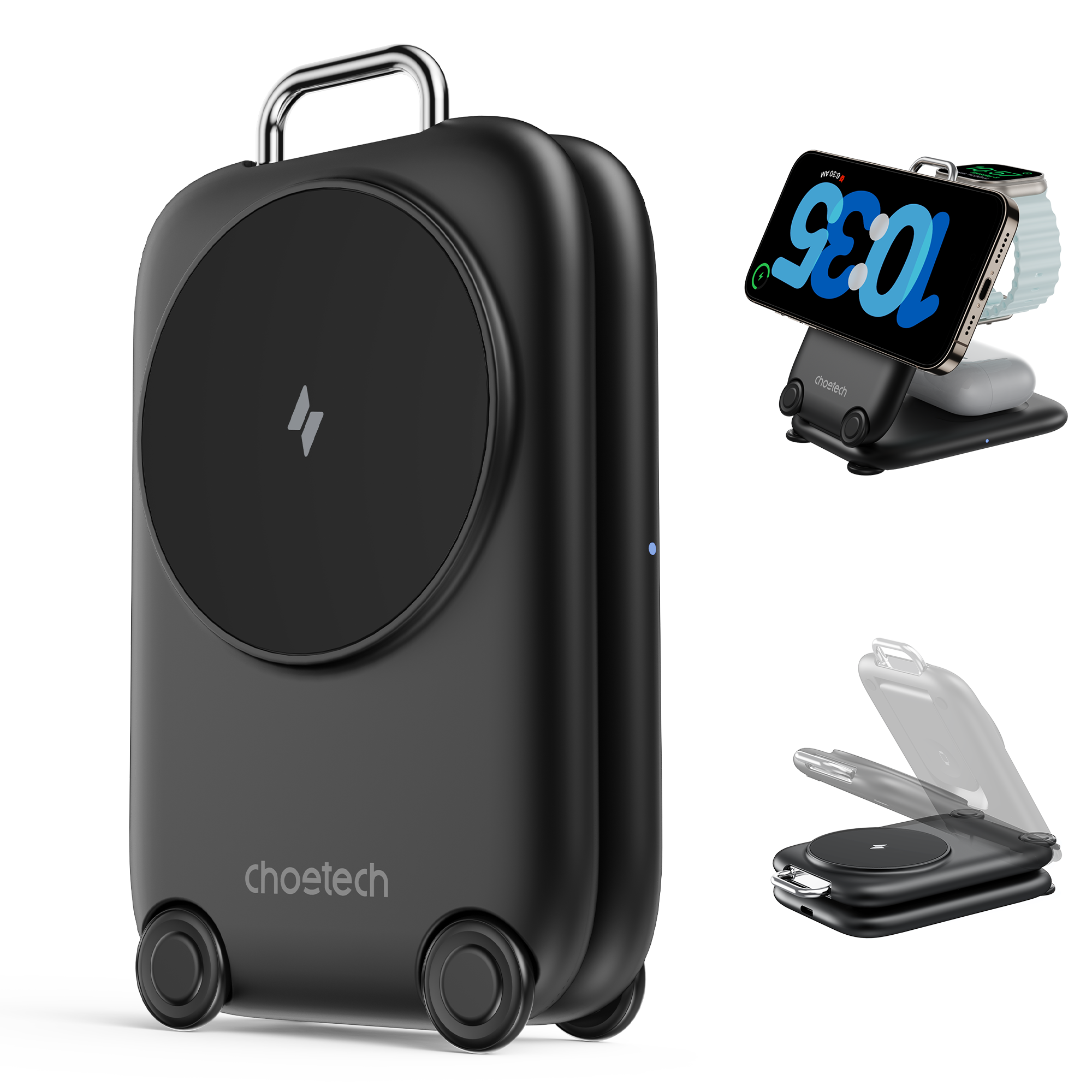 3-in-1  Travel Fast Charge Wir - Smartwatch Ac recensie en prijs