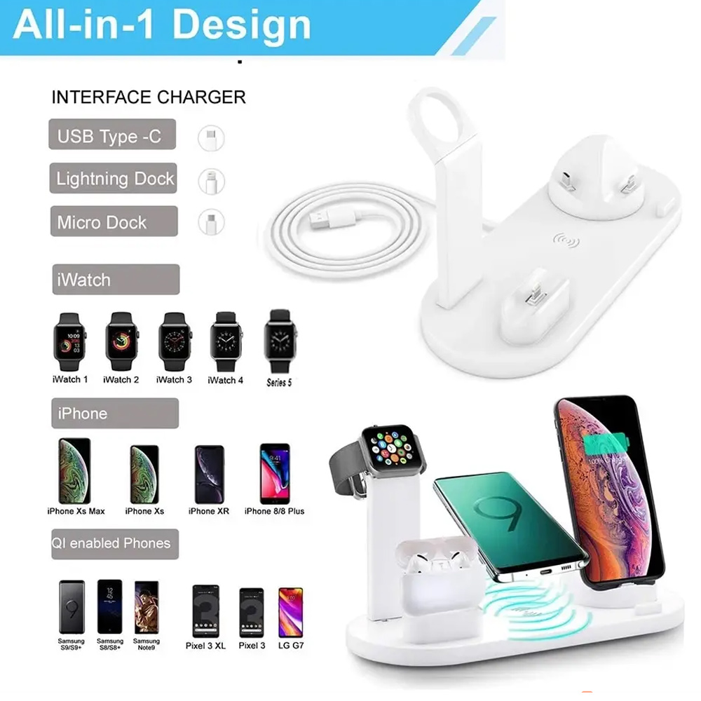 30W 7 in 1 Wireless Charger St - Smartwatch Ac recensie en prijs