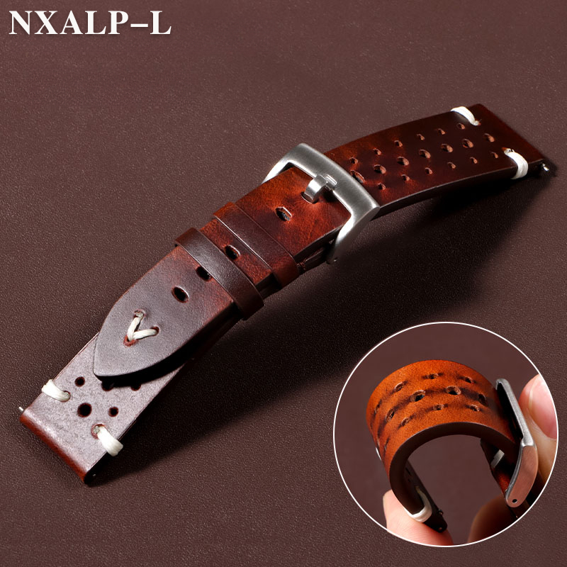 Retro Oil Wax Discoloration Le - Nylon Nato Strap recensie en prijs