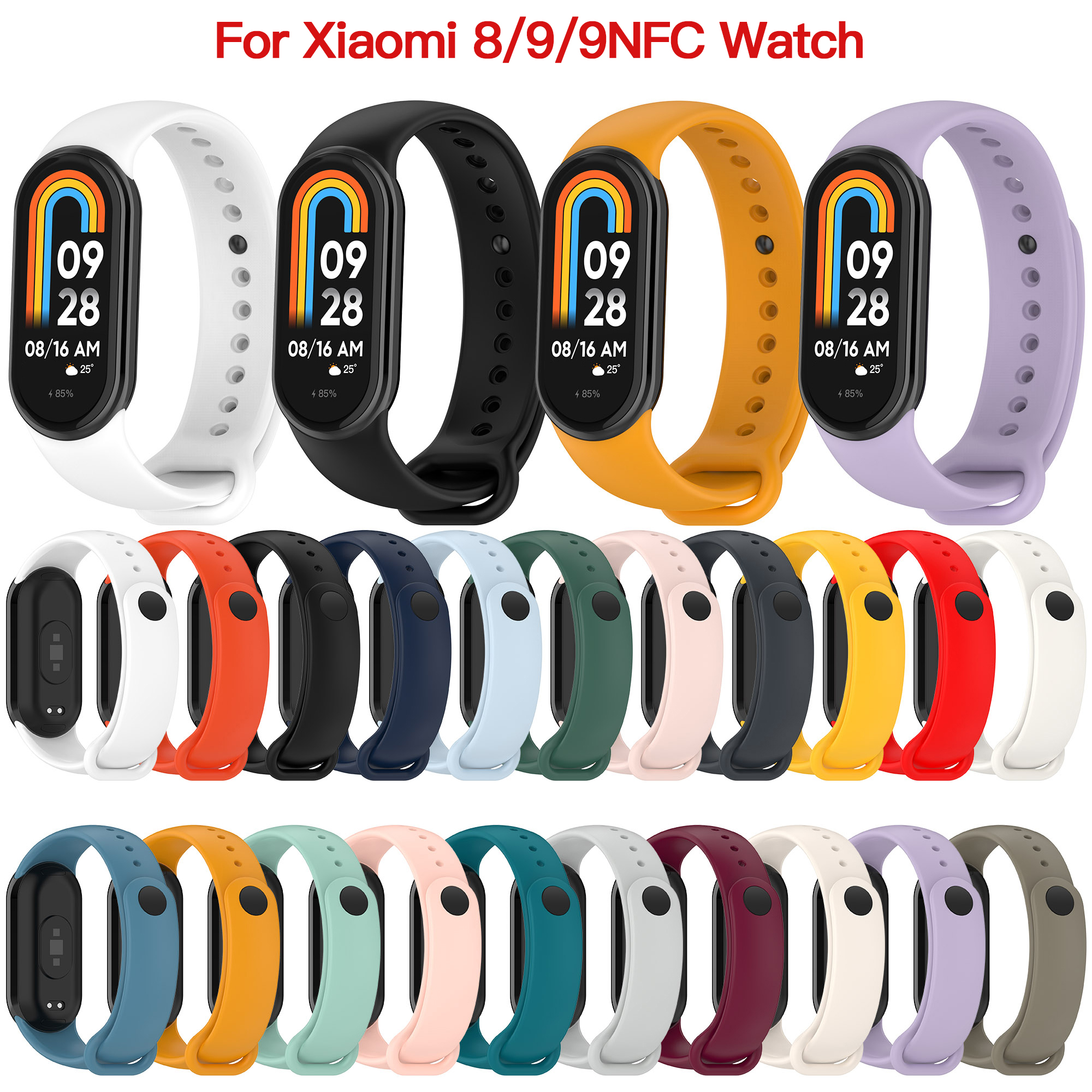 Silicone Strap For Xiaomi Mi B - Smartwatch Nexus recensie en prijs