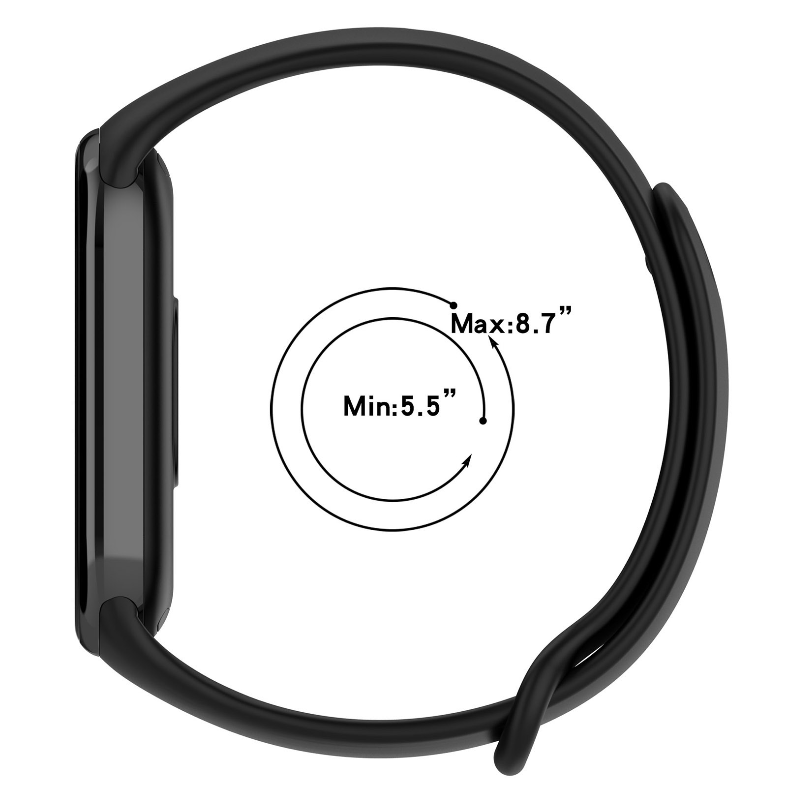 Silicone Strap For Xiaomi Mi B - Smartwatch Nexus recensie en prijs