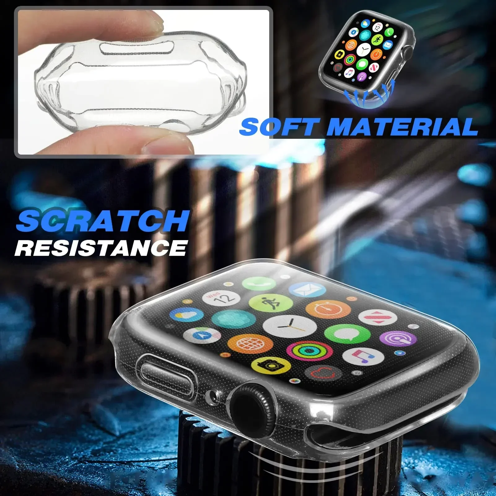 Cover For Apple Watch Case 44m - Smartwatch Watch Accessories For Women recensie en prijs