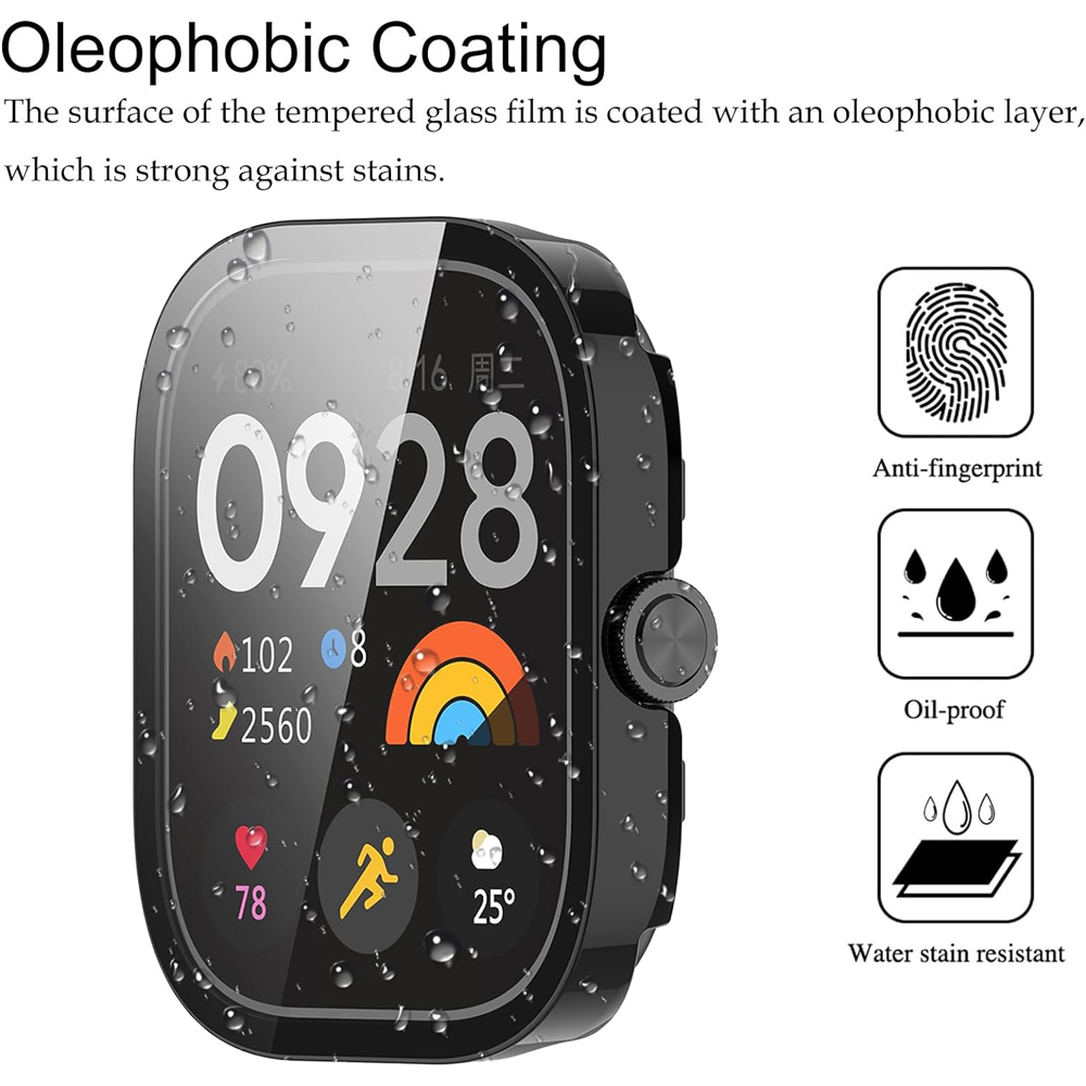 Tempered Glass+Case For Xiaomi - Smartwatch Watch Accessories For Women recensie en prijs