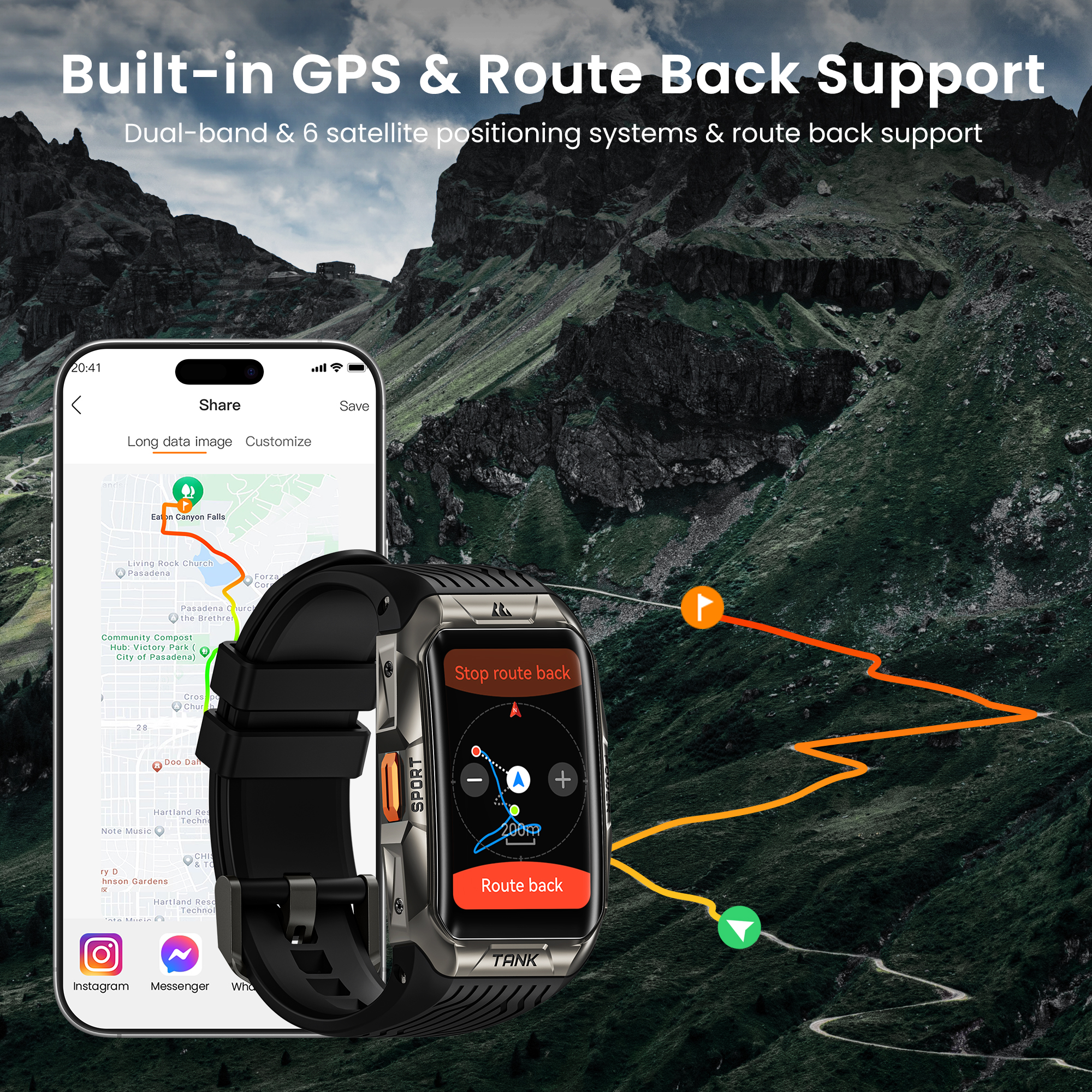 2025 KOSPET TANK X2 Ultra Smar - Smartwatch X2 recensie en prijs