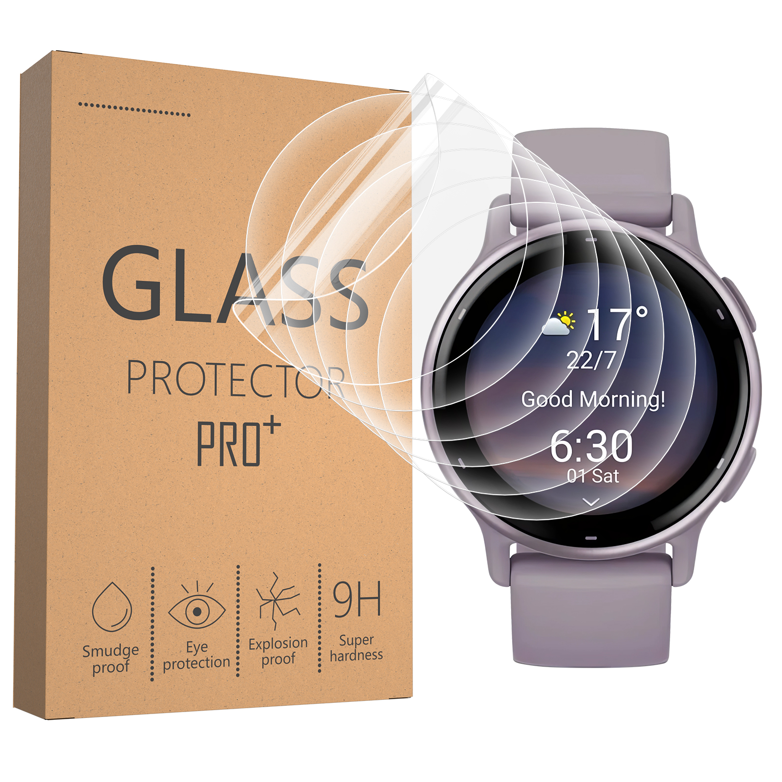 Soft Clear Protective Film For - Smartwatch Icon recensie en prijs
