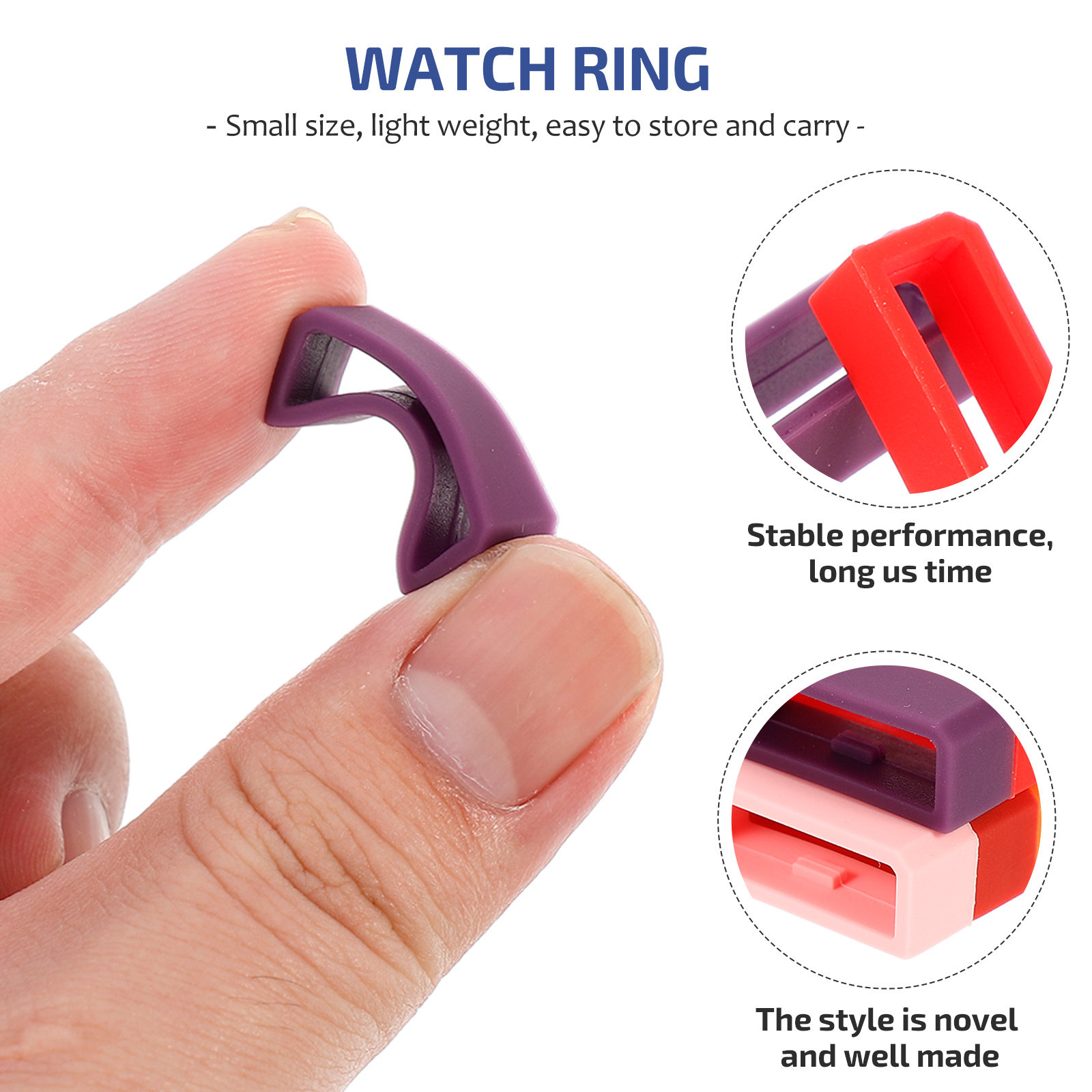 10Pcs Silicone Watch Band Reta - Smartwatch Straps & Accessories recensie en prijs