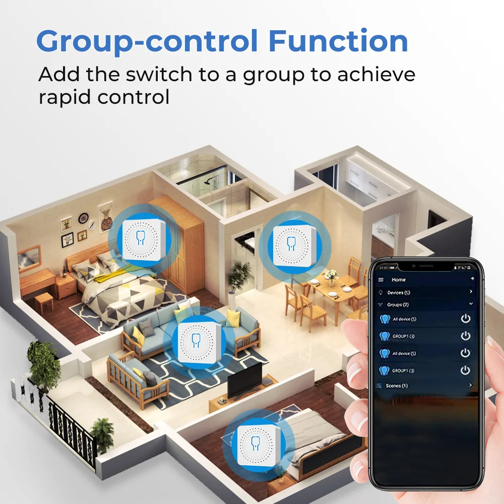 For Tuya Mini Smart WiFi Switc - Smart Accessories recensie en prijs