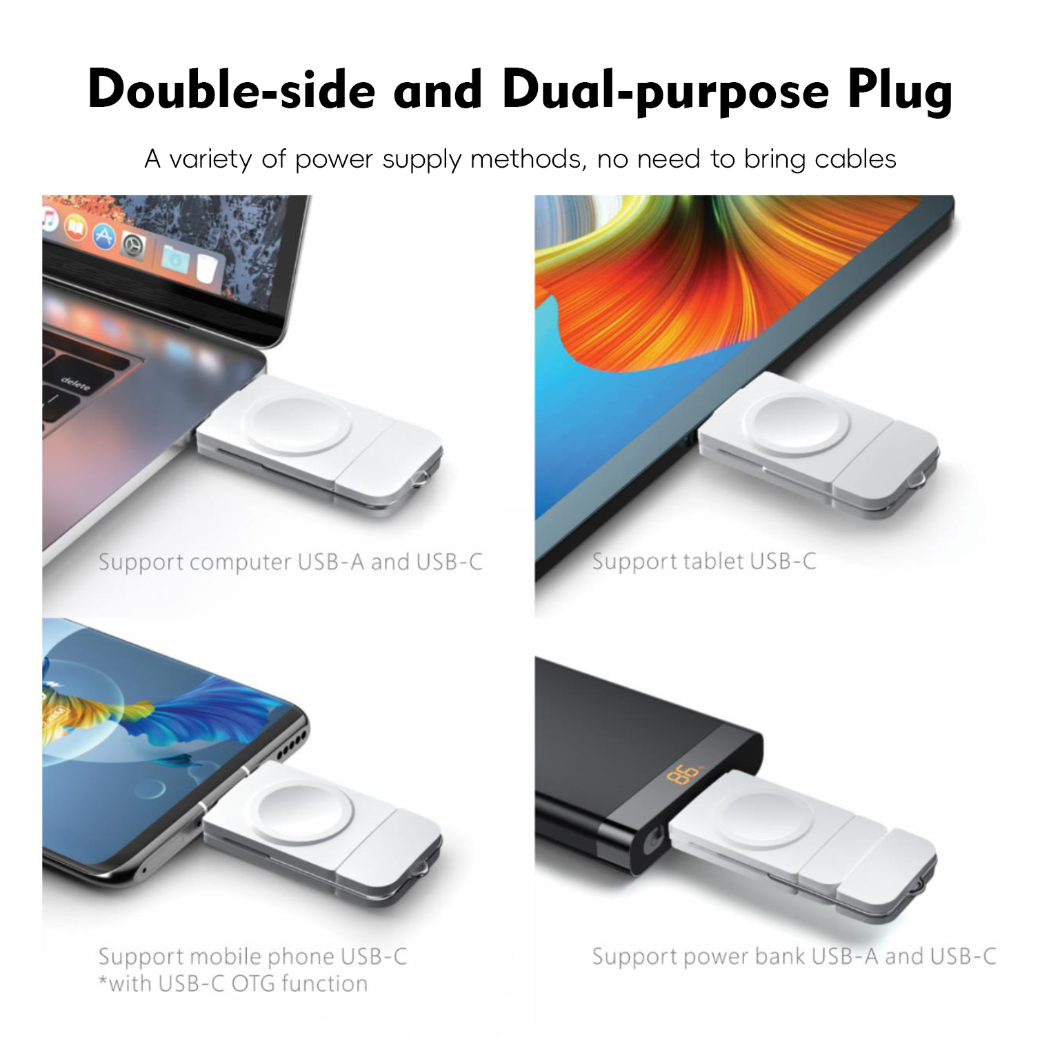 Portable Wireless Charger with - Smartwatch Ac recensie en prijs