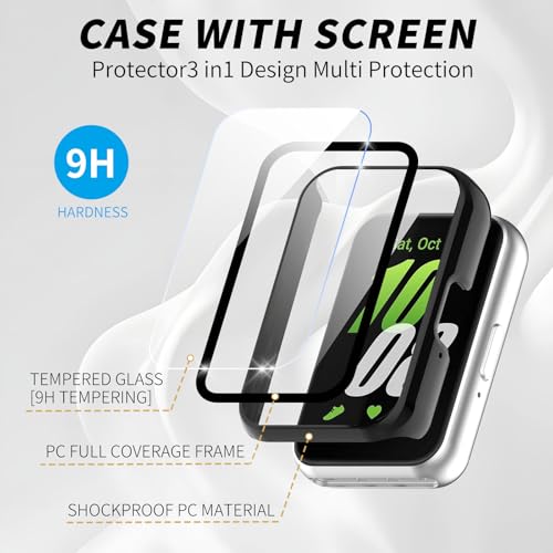 Glass+Case For Samsung Galaxy  - Samsung Smartwatch Accessories recensie en prijs