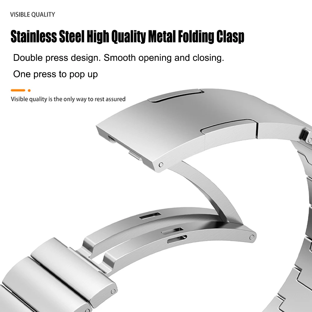 Official Metal Steel Strap For - Titan Smartwatch Accessories recensie en prijs