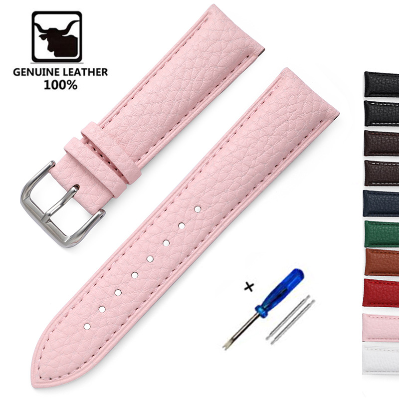 Litchi Pattern Soft Leather Wa - Nylon Nato Strap recensie en prijs
