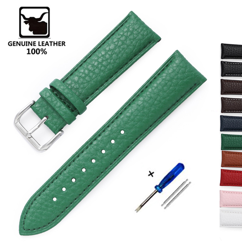 Litchi Pattern Soft Leather Wa - Nylon Nato Strap recensie en prijs