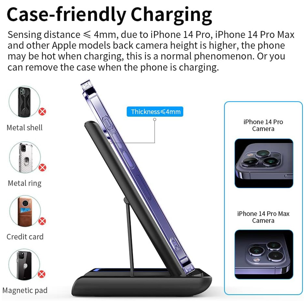 15W 3 in 1 Wireless Charger St - Smartwatch X recensie en prijs