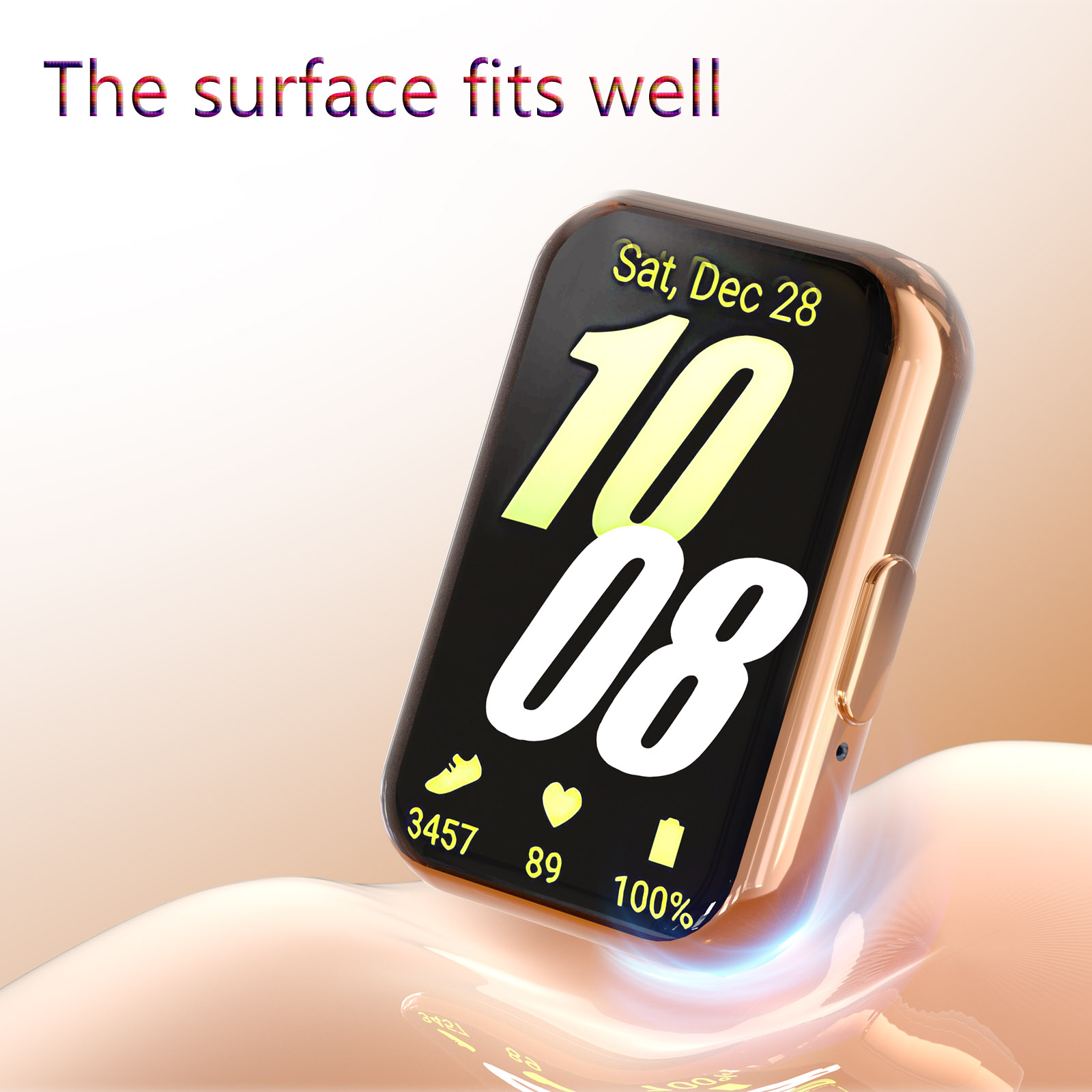 Cover for Samsung Galaxy Fit 3 - Smartwatch Watch Accessories For Women recensie en prijs