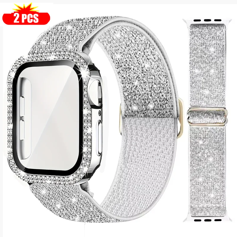 Band+Case for Apple Watch 45mm - Smartwatch Watch Accessories For Women recensie en prijs