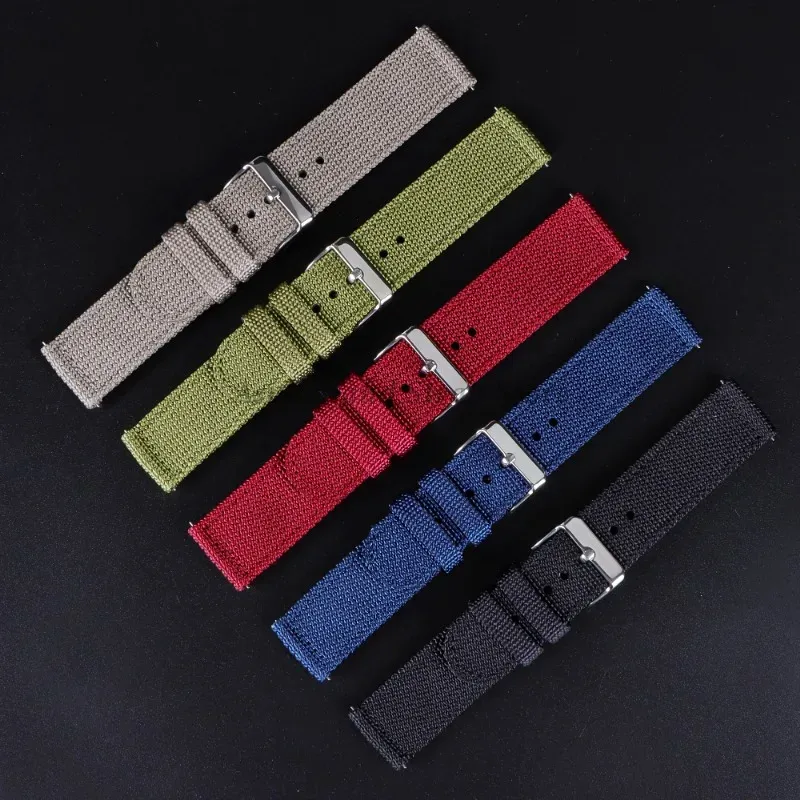 18 20 22 24mm Nylon Canvas Str - Nylon Nato Strap recensie en prijs