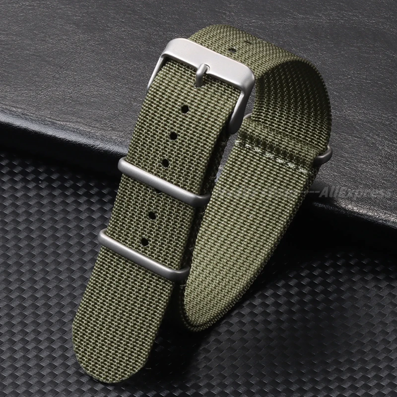 Ribbed Nylon Watch Strap 18mm  - Nylon Nato Strap recensie en prijs