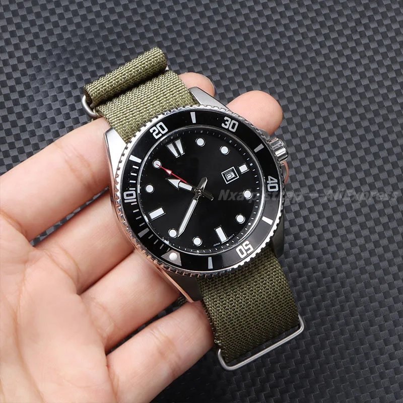 Ribbed Nylon Watch Strap 18mm  - Nylon Nato Strap recensie en prijs