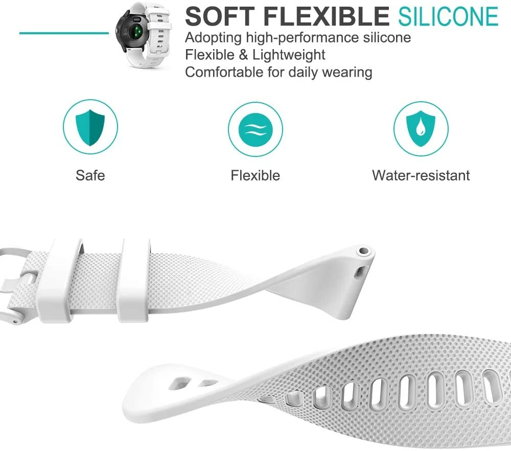 Quick Release Silicone Band fo - Titan Smartwatch Accessories recensie en prijs