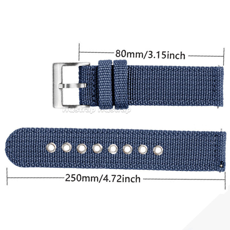 Nylon Strap 18mm 20mm 22mm Ban - Nylon Nato Strap recensie en prijs