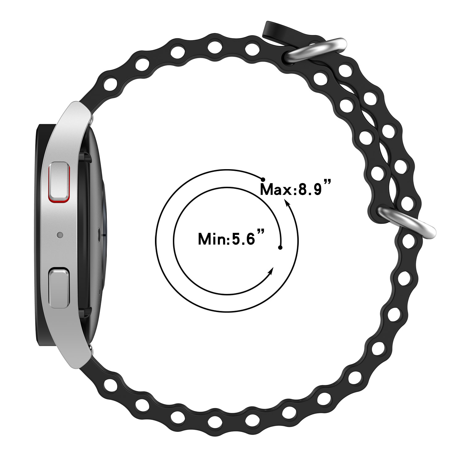 22mm Ocean Strap For OnePlus W - Smartwatch X2 recensie en prijs