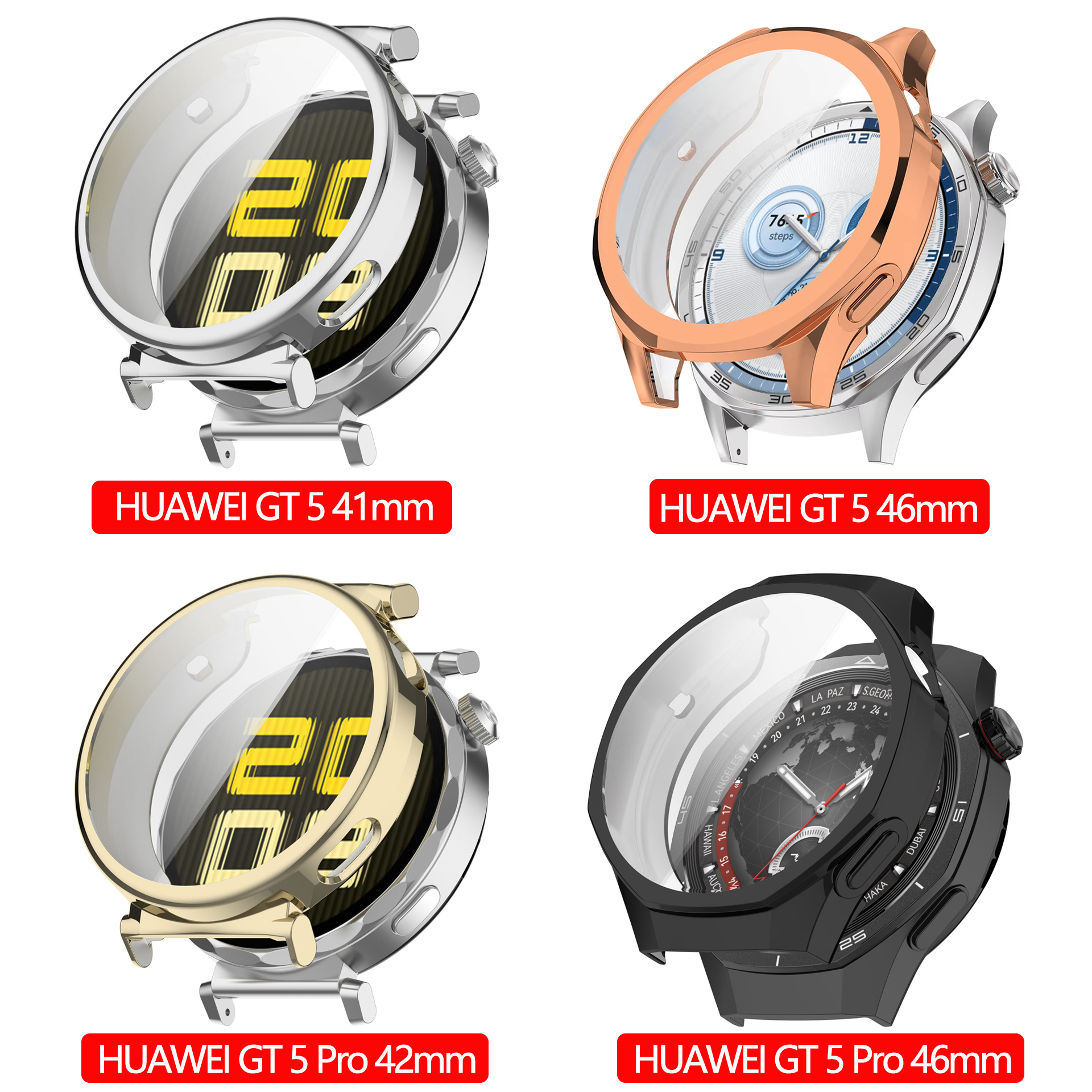 Case For HUAWEI Watch GT 5/5 P - Smartwatch Watch Accessories For Women recensie en prijs