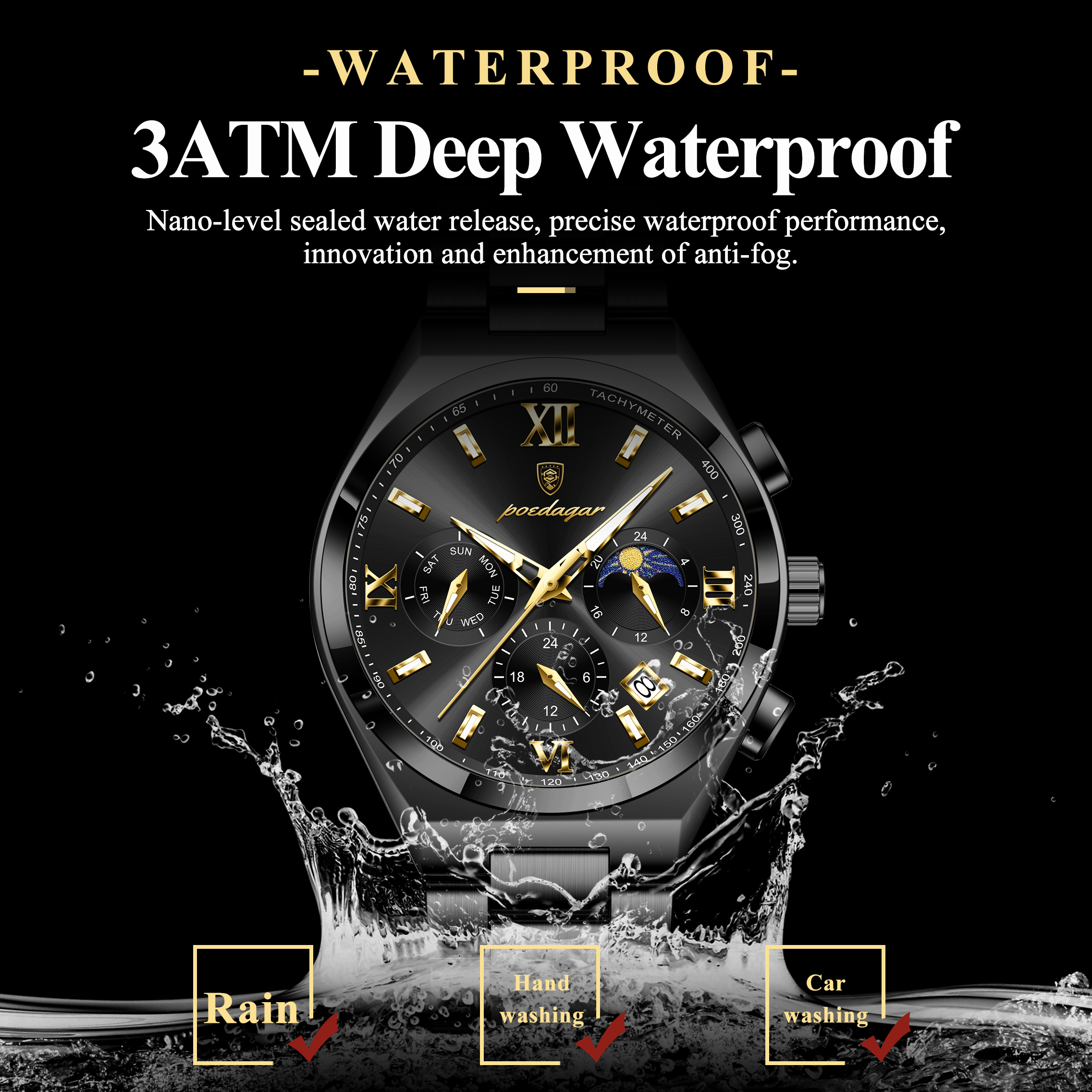 POEDAGAR Fashion Luxury Man Wr - Smartwatch Nexus recensie en prijs
