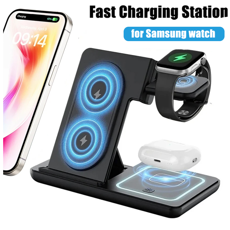 3 in 1 Foldable Wireless Charg - Smartwatch Ac recensie en prijs