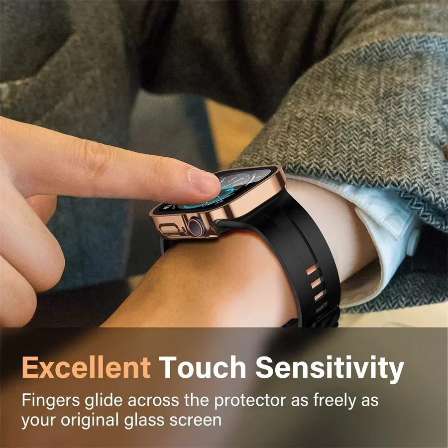 Glass+cover For Apple Watch ca - Smartwatch Watch Accessories For Women recensie en prijs