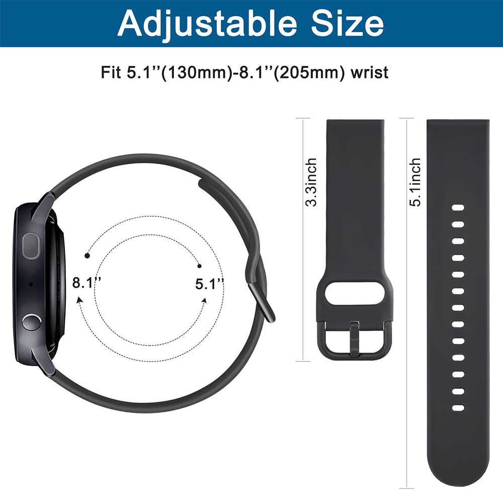 20mm 22mm Band For Samsung gal - Titan Smartwatch Accessories recensie en prijs