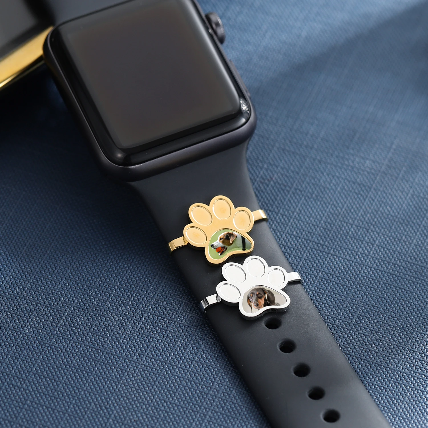 Custom Photo Smart Watch Charm - Smartwatch Straps & Accessories recensie en prijs