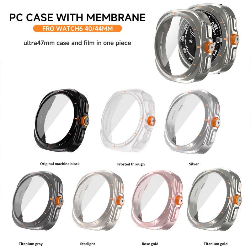Change to Ultra Glasss + Case  - Samsung Smartwatch Accessories recensie en prijs